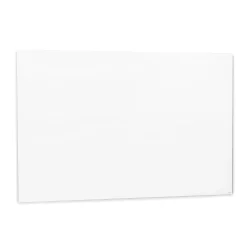 Lasikirjoitustaulu STELLA 1000x1500 mm, valkoinen