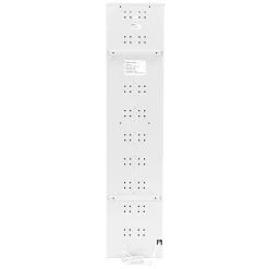 Latauskaappi RECOVER 19 lokeroa, 1800x400x500 mm, musta, harmaa