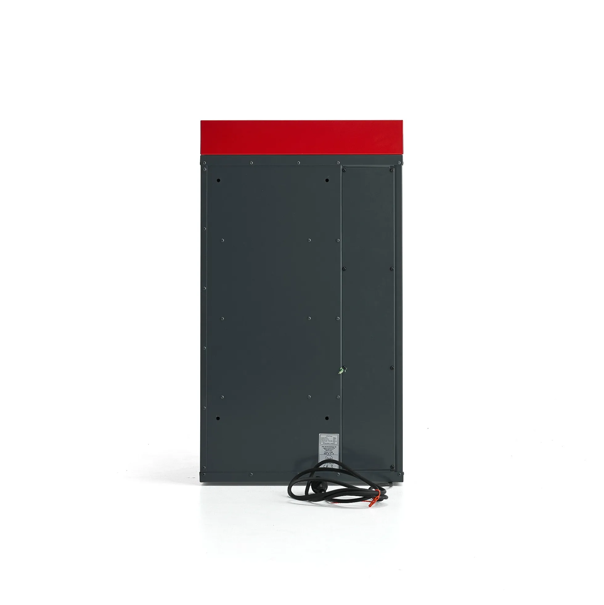 Latauskaappi sähköpyörän akuille VOLT 4 lokeroa, seinämalli, 913x514x455 mm, tummanharmaa