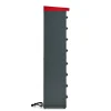 Latauskaappi sähköpyörän akuille VOLT 8 lokeroa, 1835x514x455 mm, tummanharmaa