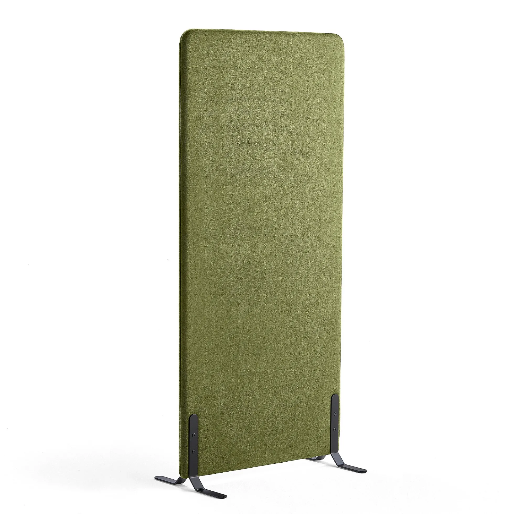 Lattiasermi ZONE 1700x800x46 mm, kangas Hush, mustat jalat, metsänvihreä