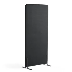 Lattiasermi ZONE 1700x800x46 mm, kangas Hush, mustat jalat, tummanharmaa