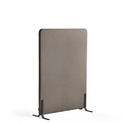 Lattiasermi ZONE 1360x1000x46 mm, kangas Hush, mustat jalat, vaaleanruskea