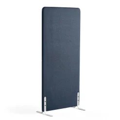 Lattiasermi ZONE 1700x800x46 mm, kangas Hush, valkoiset jalat, laivastonsininen