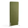 Lattiasermi ZONE 1700x800x46 mm, kangas Hush, valkoiset jalat, metsänvihreä