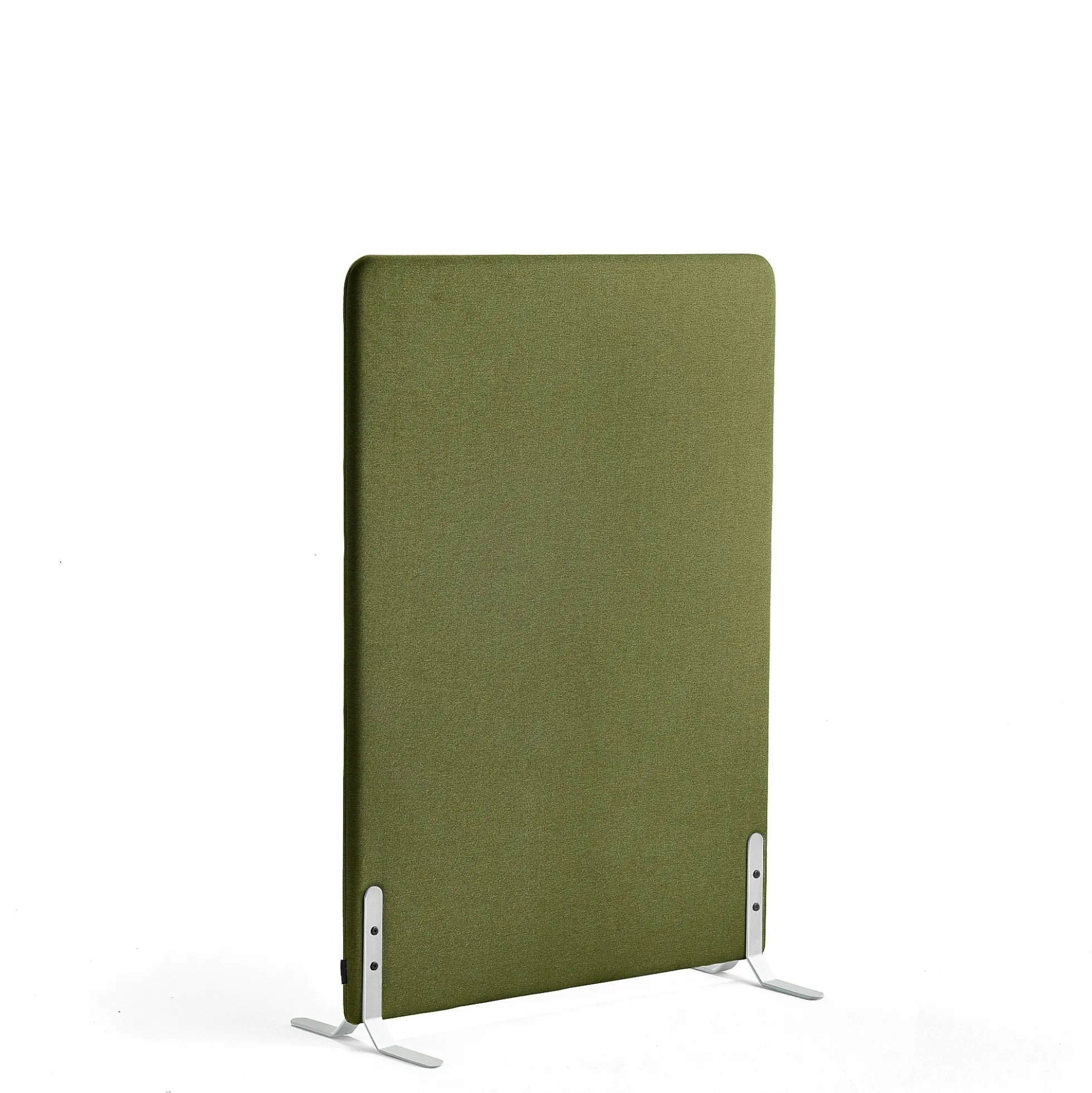 Lattiasermi ZONE 1360x1000x46 mm, kangas Hush, valkoiset jalat, metsänvihreä