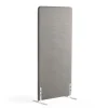 Lattiasermi ZONE 1700x800x46 mm, kangas Hush, valkoiset jalat, vaaleanharmaa