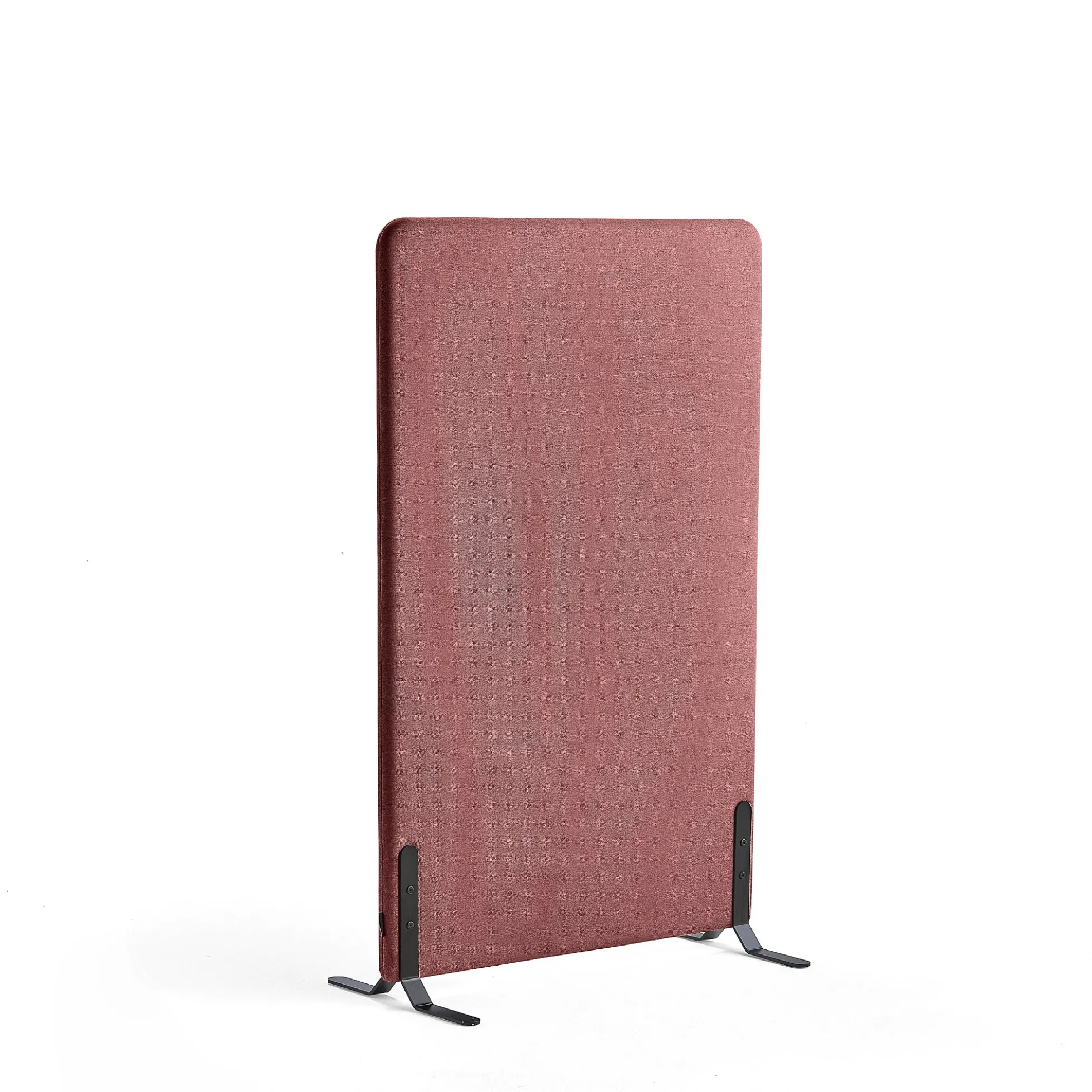 Lattiasermi ZONE 1360x800x46 mm, kangas Rivet, mustat jalat, luumu