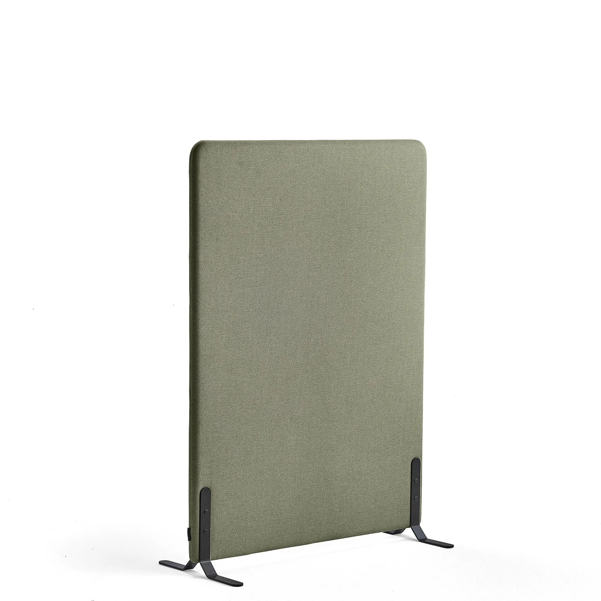 Lattiasermi ZONE 1360x1000x46 mm, kangas Rivet, mustat jalat, sinivihreä