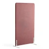 Lattiasermi ZONE 1700x1000x46 mm, kangas Rivet, valkoiset jalat, luumu
