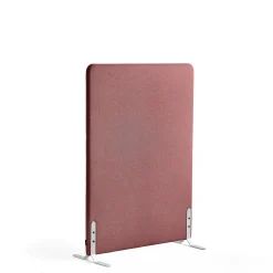 Lattiasermi ZONE 1360x1000x46 mm, kangas Rivet, valkoiset jalat, luumu