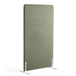 Lattiasermi ZONE 1700x1000x46 mm, kangas Rivet, valkoiset jalat, sinivihreä