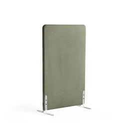 Lattiasermi ZONE 1360x800x46 mm, kangas Rivet, valkoiset jalat, sinivihreä
