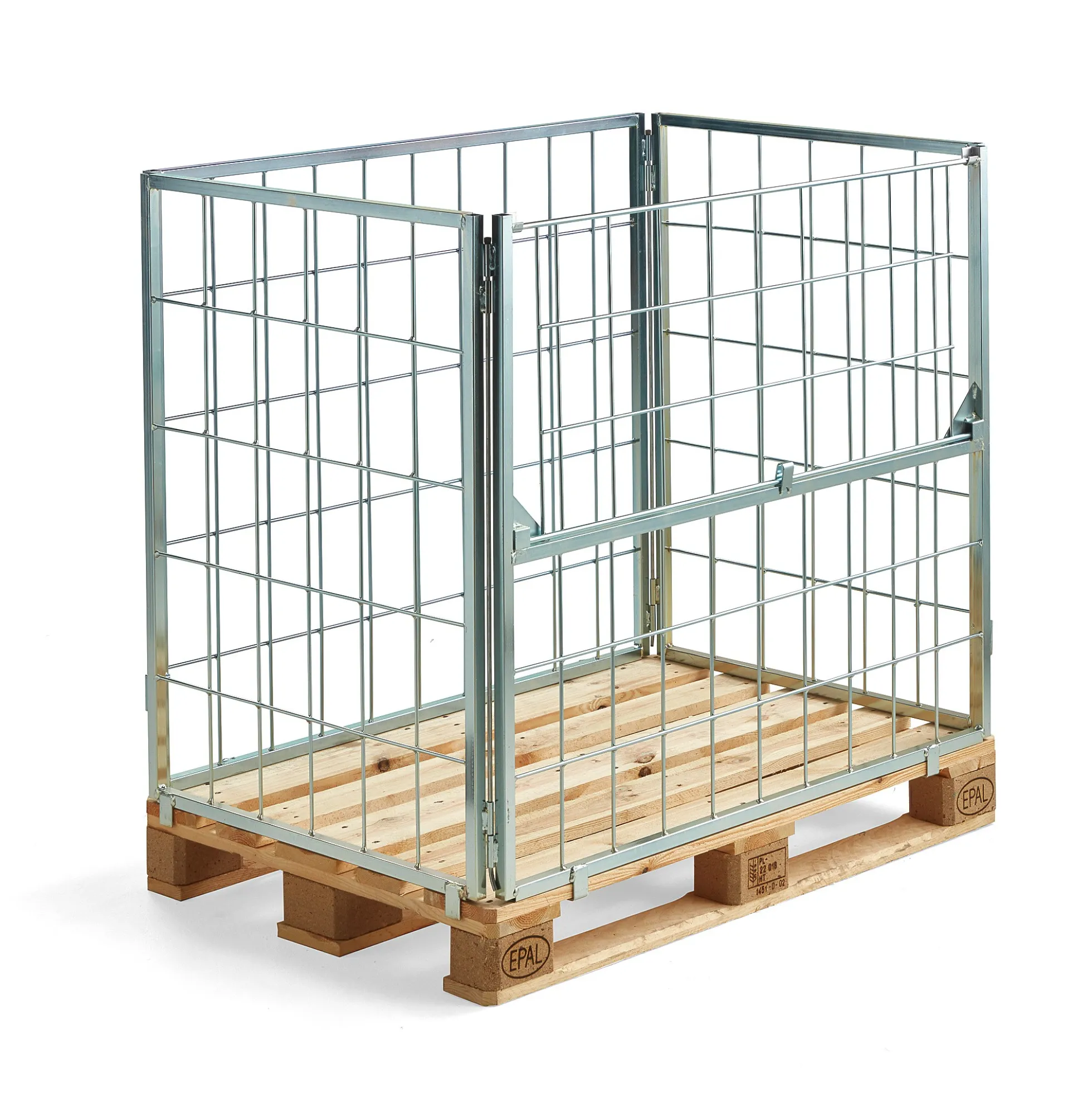 Lavahäkki VOLUME 1200x800x1000 mm, taitettava pitkä sivu