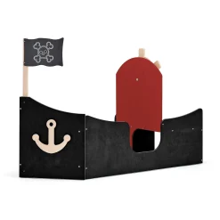 Leikkikaluste FLOAT Merirosvovene, musta