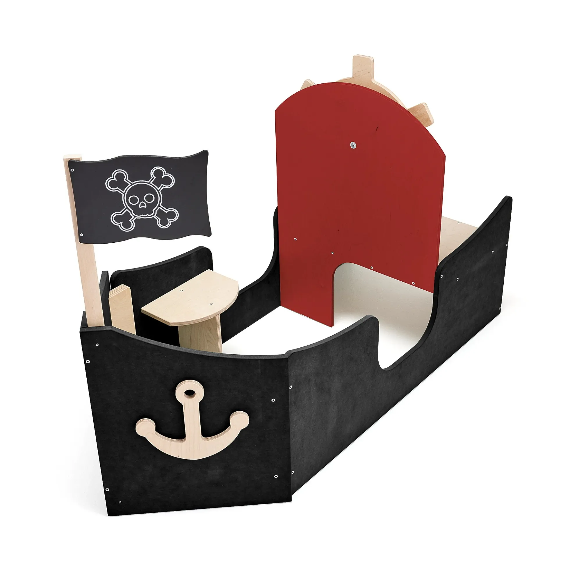 Leikkikaluste FLOAT Merirosvovene, musta