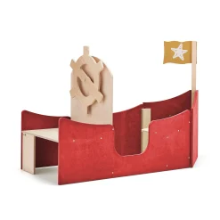 Leikkikaluste FLOAT Vene, punainen