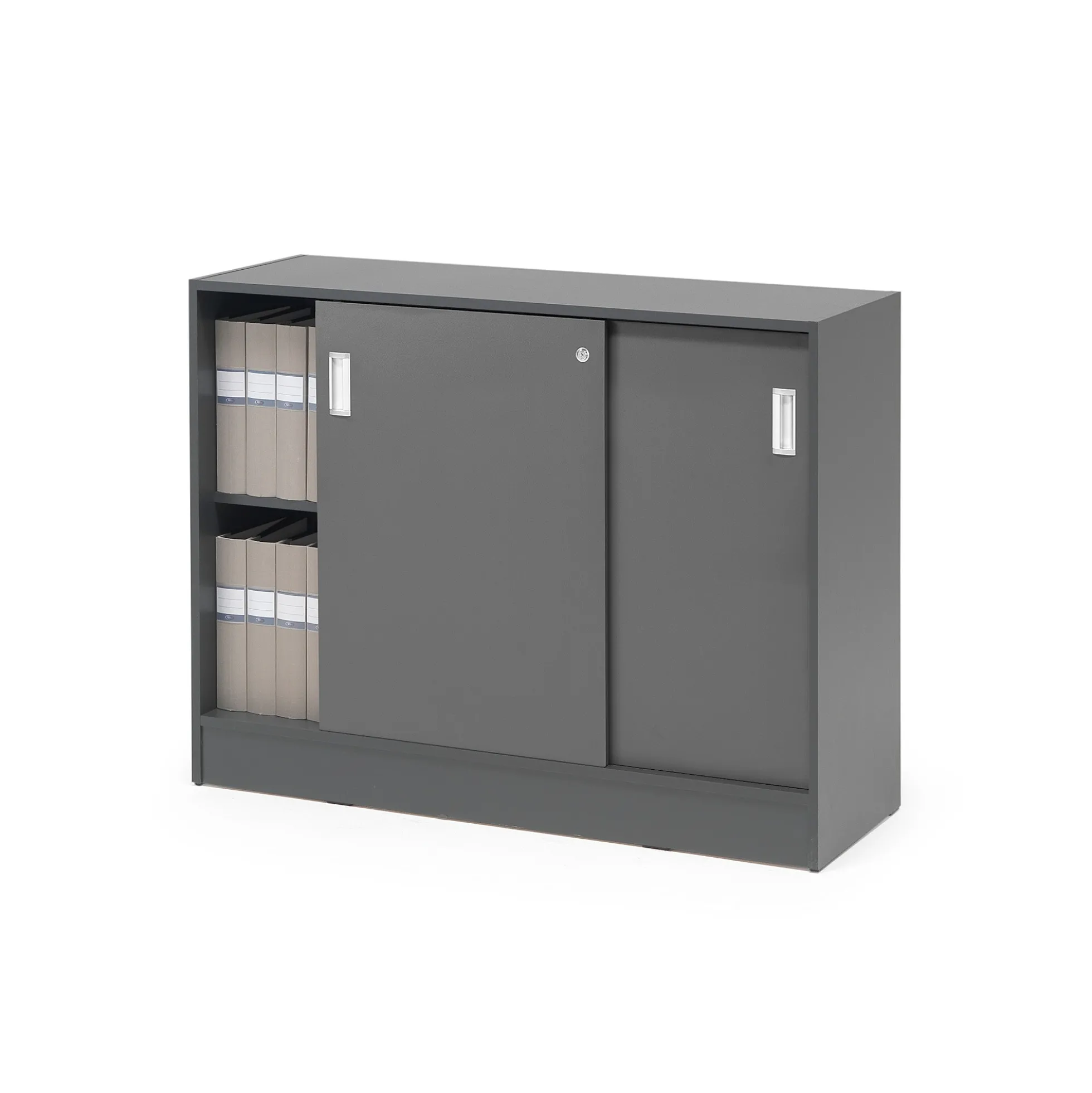 Liukuovikaappi FLEXUS 925x1200x415 mm, harmaa