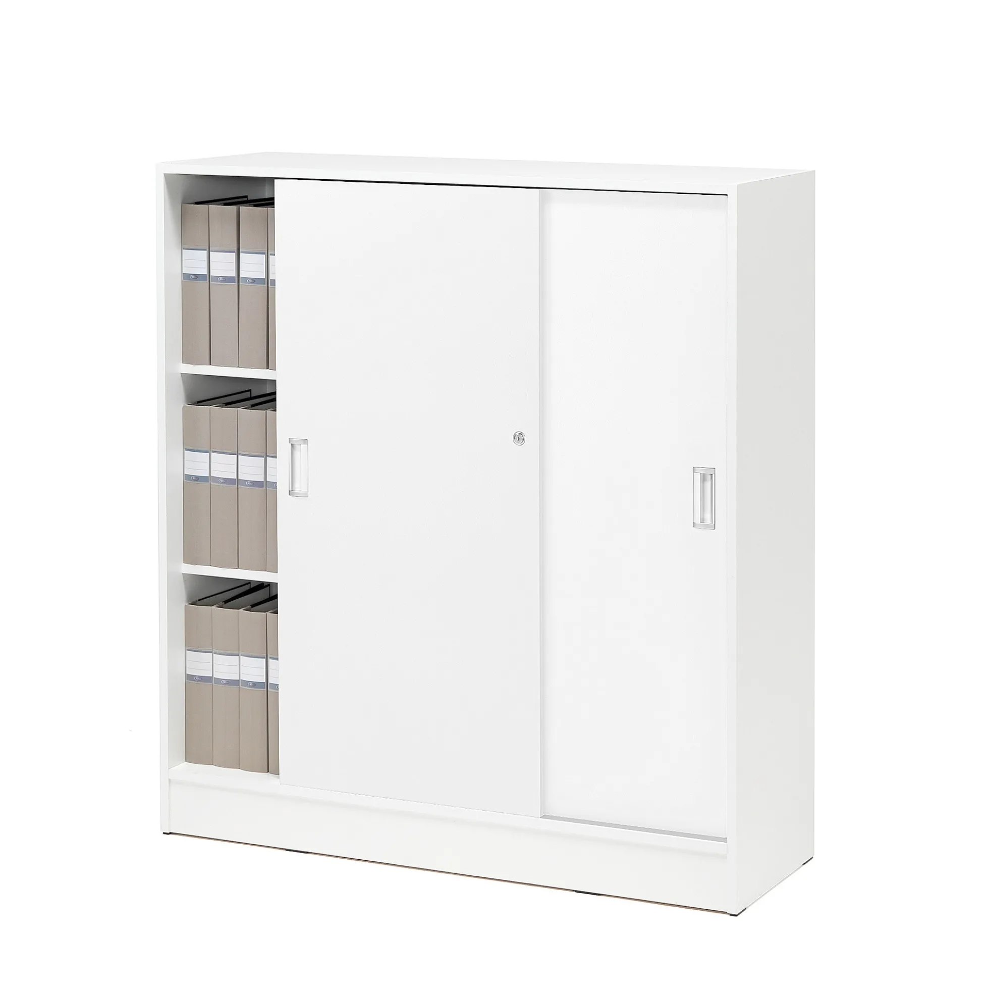 Liukuovikaappi FLEXUS 1325x1200x415 mm, valkoinen