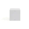 Lokerokaappi CUBE Valkoinen, valkoinen ovi, 270x270x350 mm