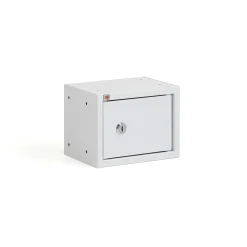 Lokerokaappi CUBE Valkoinen, valkoinen ovi, 150x200x150 mm