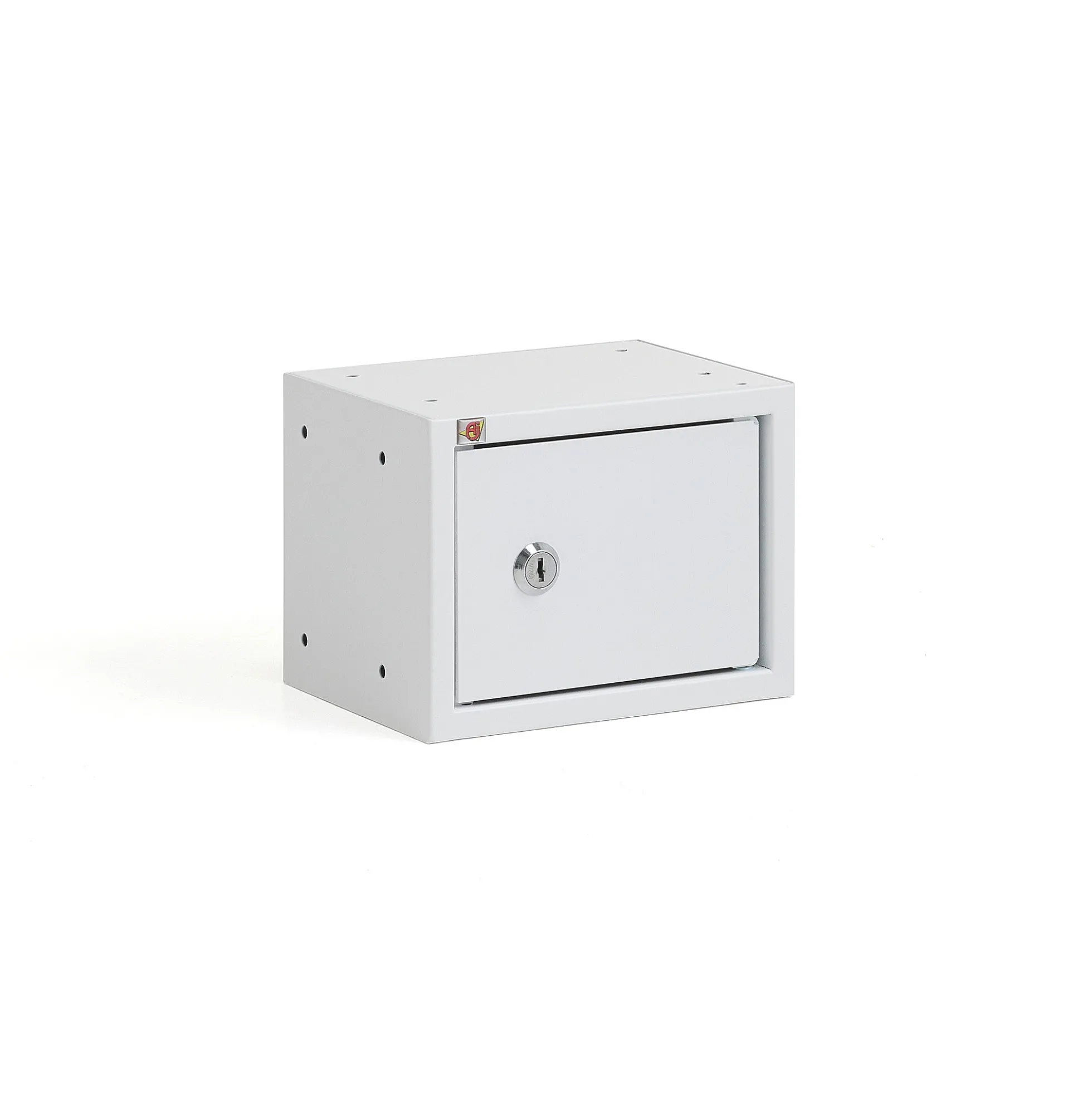Lokerokaappi CUBE Valkoinen, valkoinen ovi, 150x200x150 mm