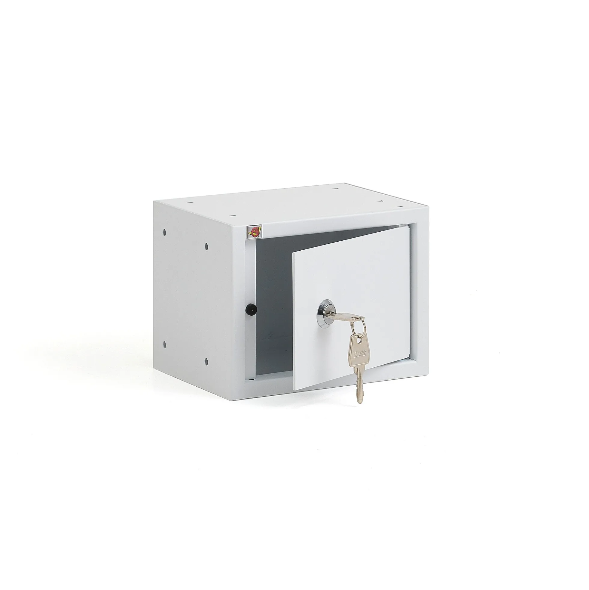 Lokerokaappi CUBE Valkoinen, valkoinen ovi, 150x200x150 mm