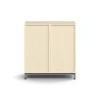 Lokerokaappi QBUS 4 lokeroa, jalusta, 868x800x420 mm, hopea, koivu