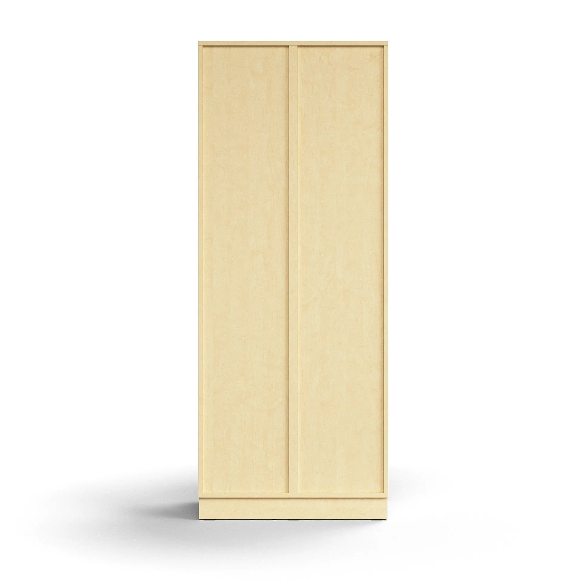 Lokerokaappi QBUS 10 lokeroa, sokkeli, 2020x800x420 mm, koivu