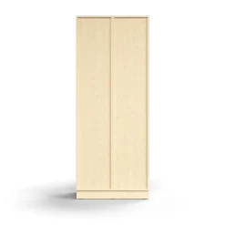 Lokerokaappi QBUS 10 lokeroa, sokkeli, 2020x800x420 mm, koivu
