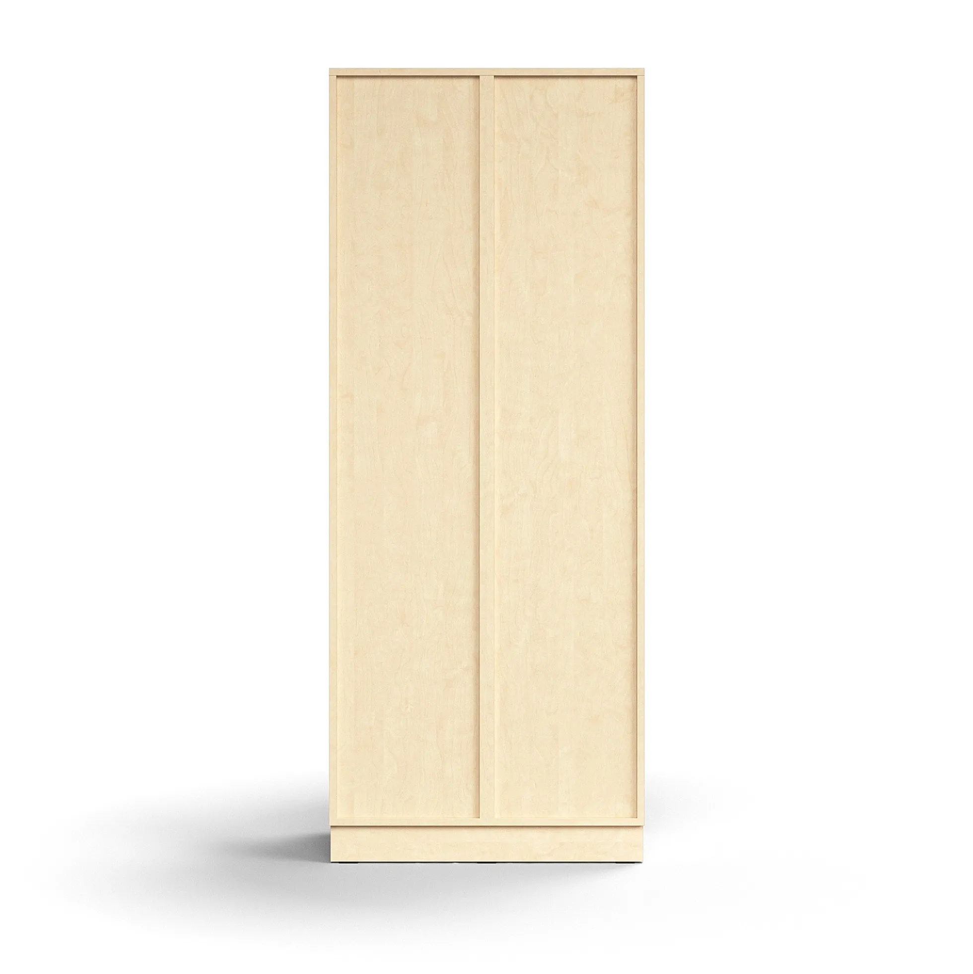 Lokerokaappi QBUS 10 lokeroa, sokkeli, 2020x800x420 mm, koivu