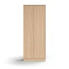 Lokerokaappi QBUS 10 lokeroa, sokkeli, 2020x800x420 mm, tammi