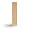Lokerokaappi QBUS 5 lokeroa, sokkeli, 2020x400x570 mm, tammi