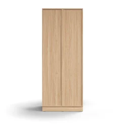 Lokerokaappi QBUS 6 lokeroa, sokkeli, 2020x800x570 mm, tammi
