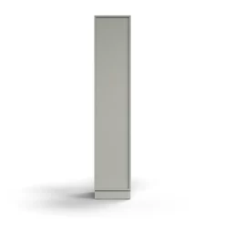 Lokerokaappi QBUS 5 lokeroa, sokkeli, 2020x400x420 mm, vaaleanharmaa