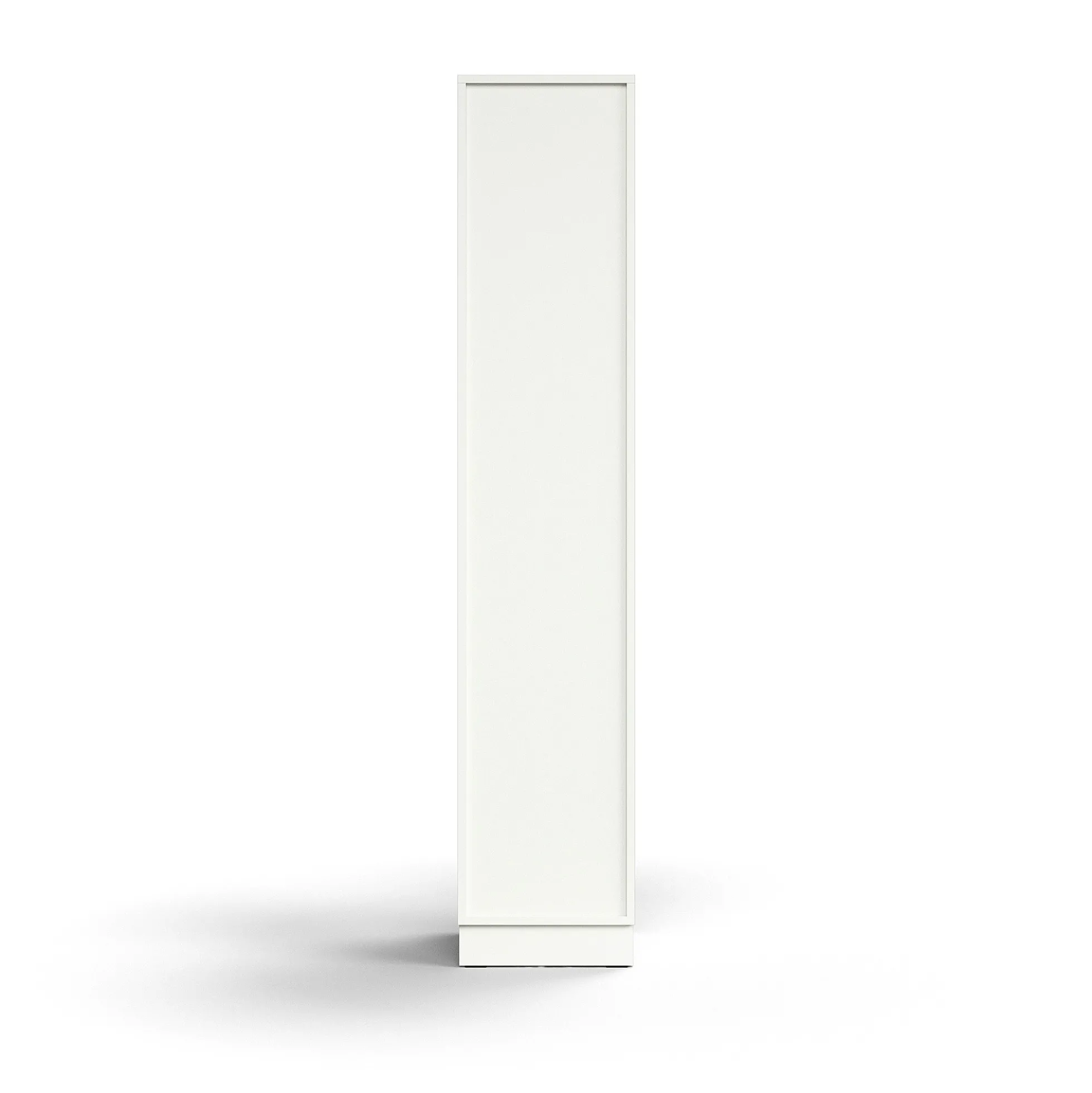 Lokerokaappi QBUS 5 lokeroa, sokkeli, 2020x400x420 mm, valkoinen