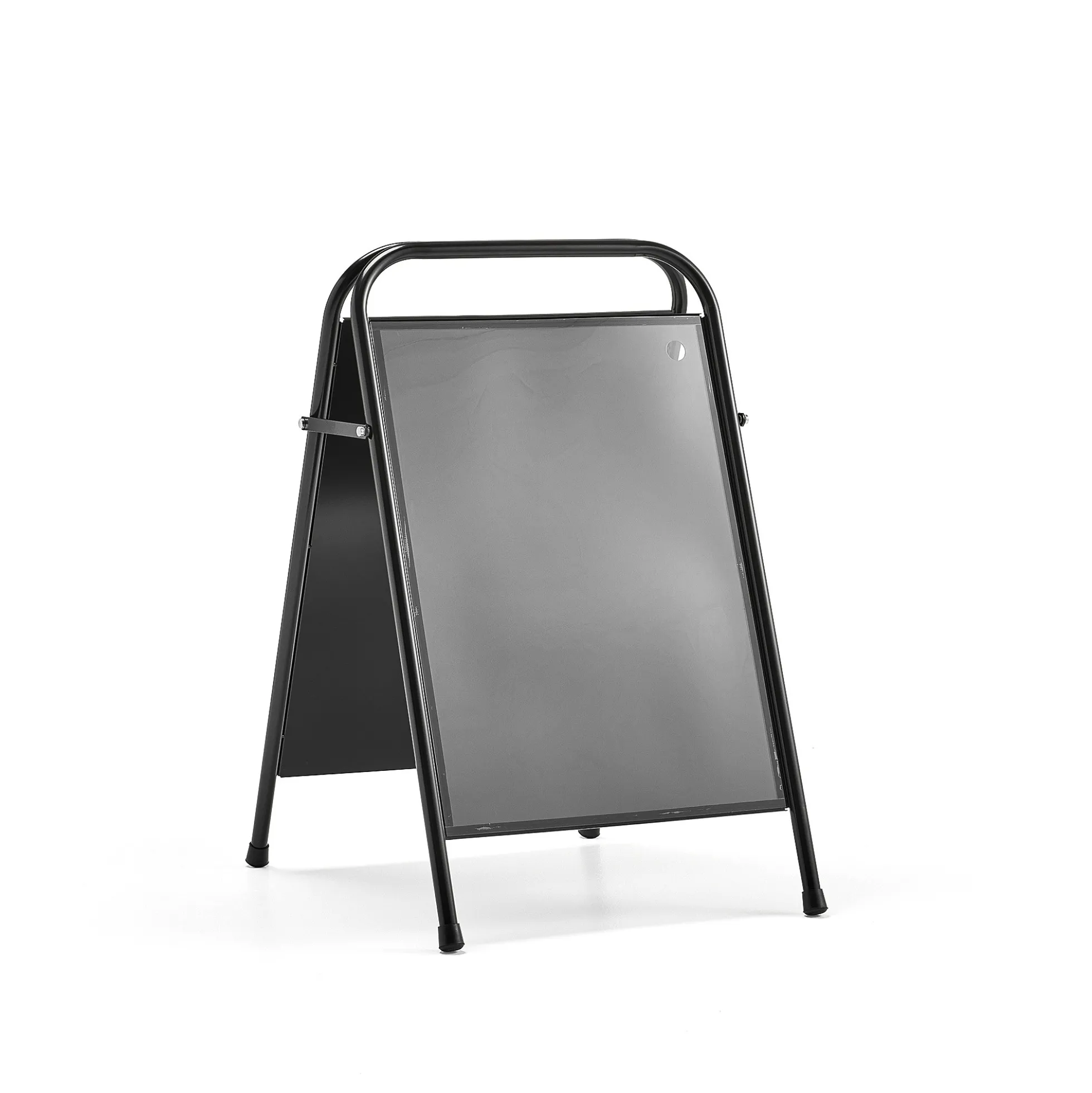 Mainosteline / A-teline 500x700 mm, musta