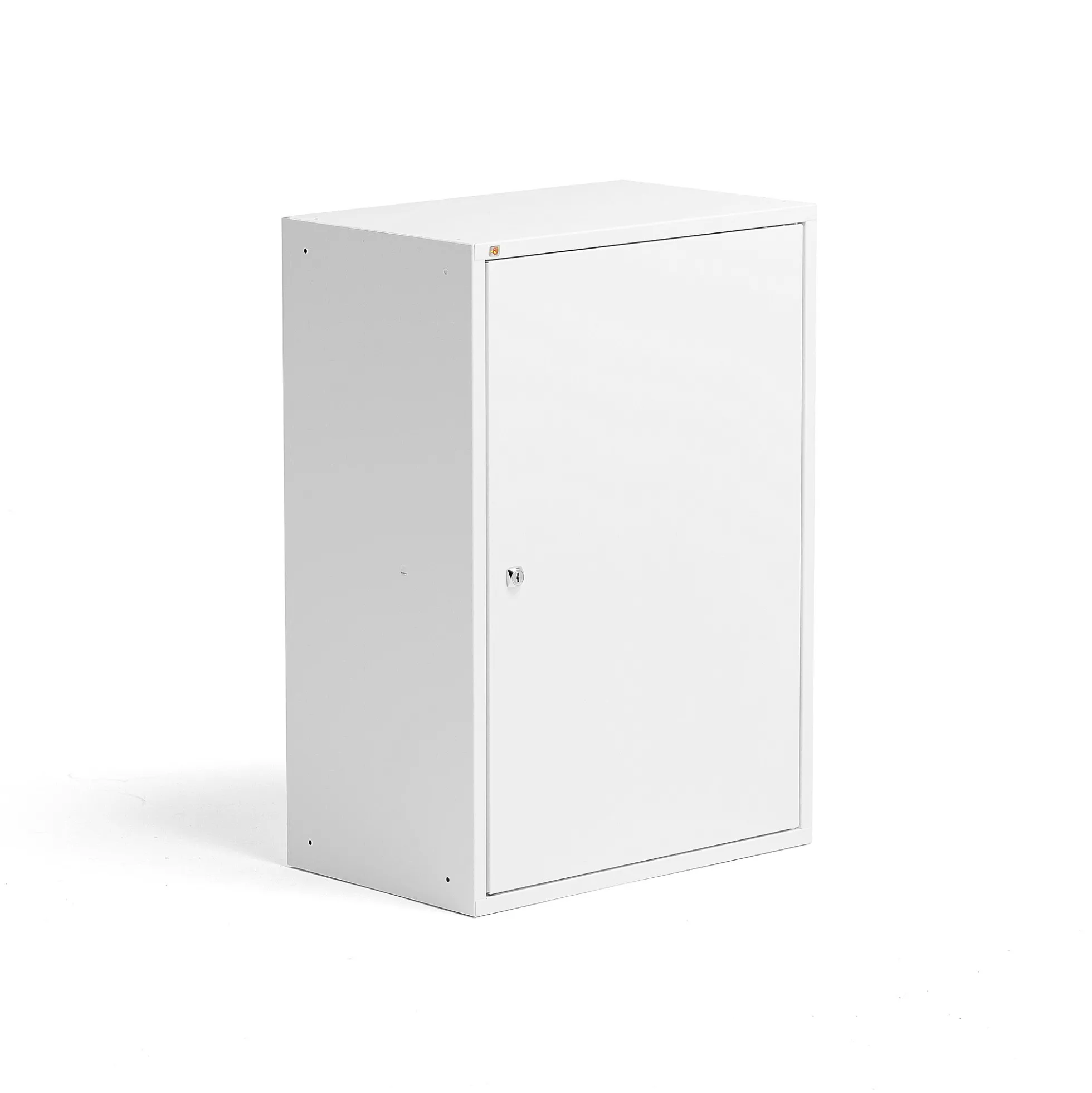 Mappikaappi Lukollinen,1 hyllytaso, 780x550x340 mm, valkoinen