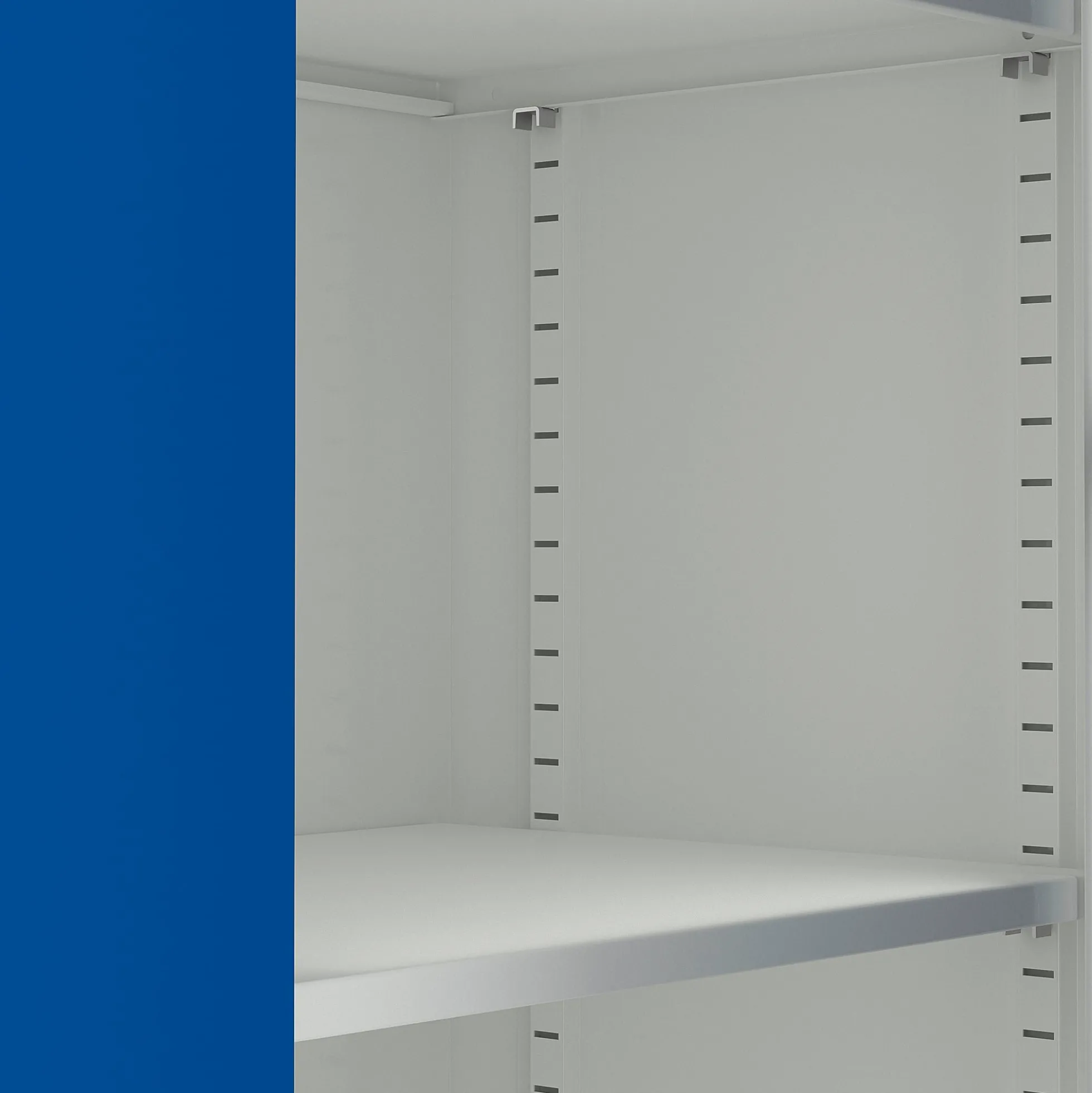 Metallikaappi STYLE 1900x1000x400 mm, sininen, valkoinen