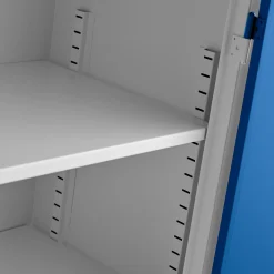 Metallikaappi STYLE 1000x1000x400 mm, valkoinen, sininen