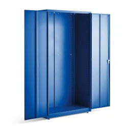 Metallikaappi SUPPLY Avainlukko, 1900x1020x500 mm, sininen