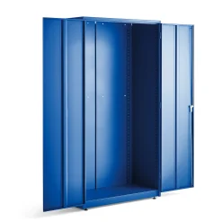 Metallikaappi SUPPLY Koodilukko, 1900x1020x500 mm, sininen