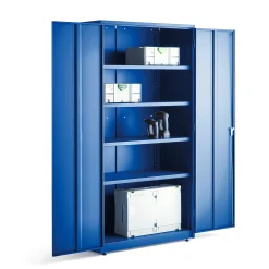 Metallikaappi SUPPLY 1900x1020x500 mm, sininen