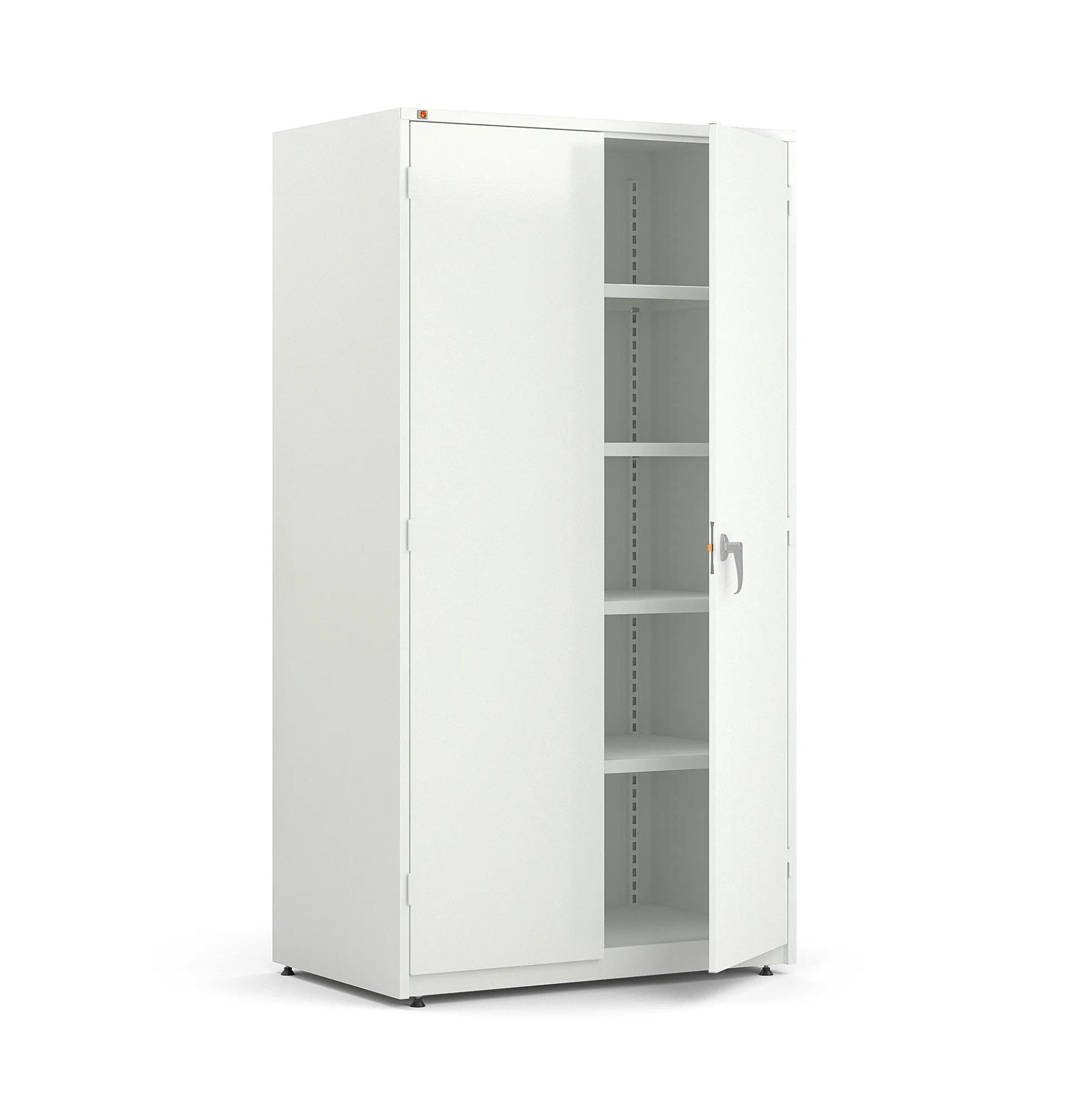 Metallikaappi SUPPLY 1900x1020x635 mm, valkoinen