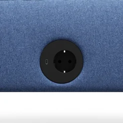 Moduulisohva VARIETY 3-istuttava, integroitu USB-portti, kaksipuolinen, kangas Pod CS, sininen