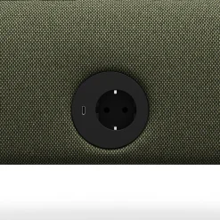 Moduulisohva VARIETY 3-istuttava, integroitu USB-portti, kaksipuolinen, kangas Blues CSII, oliivinvihreä