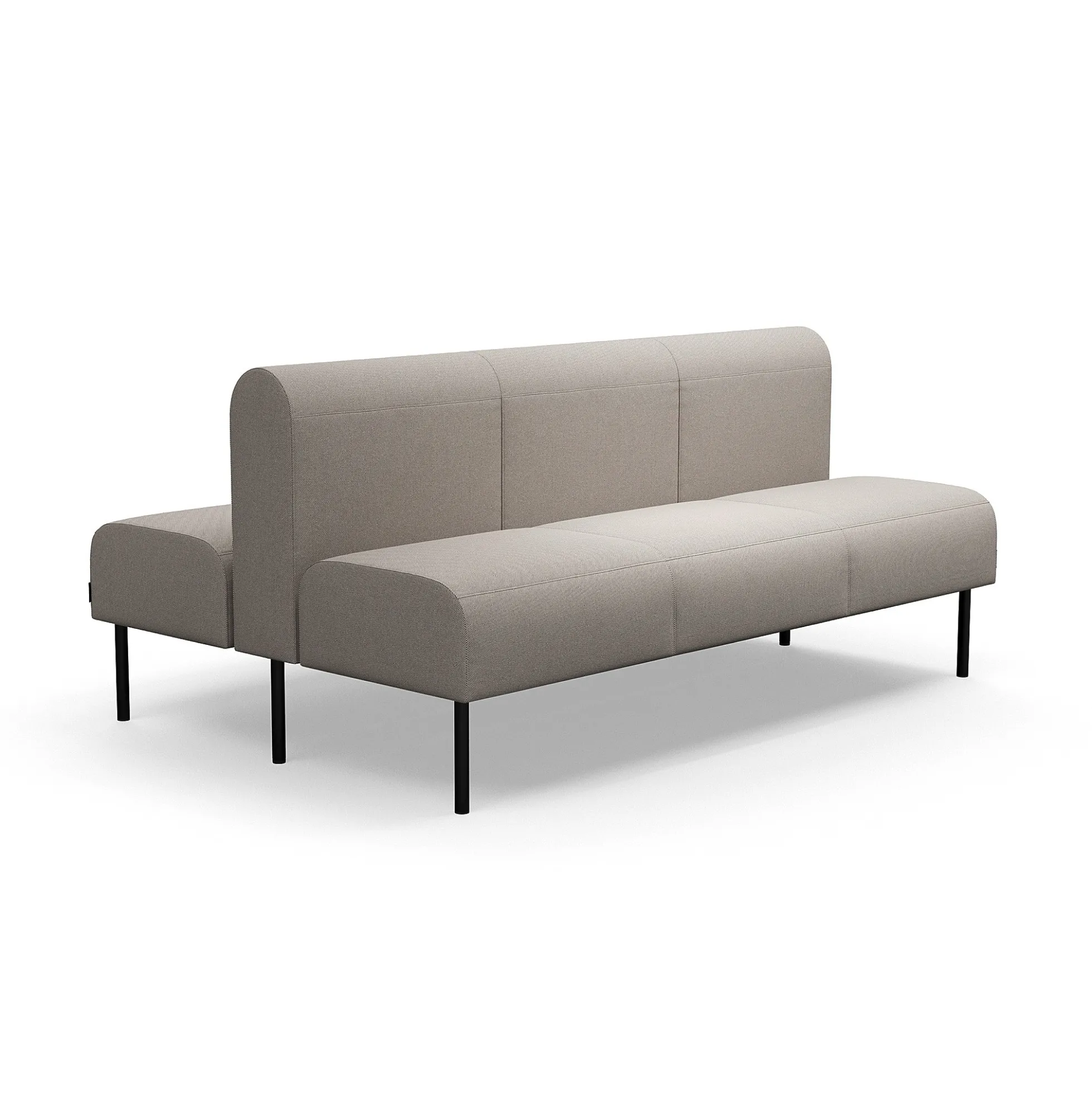 Moduulisohva VARIETY 3-istuttava, kaksipuolinen, kangas Blues CSII, taupe