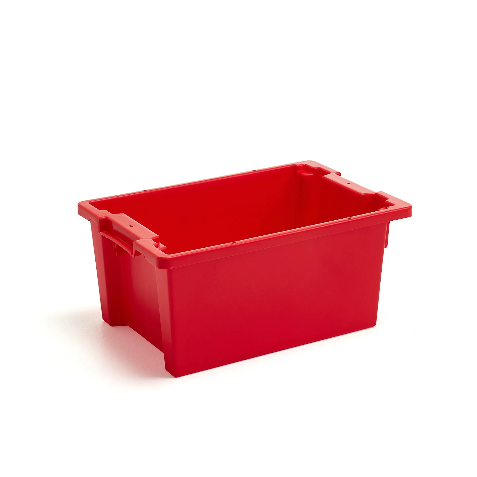 Muovilaatikko SPENCE Pinottava, 600x400x270 mm, 45 l, punainen