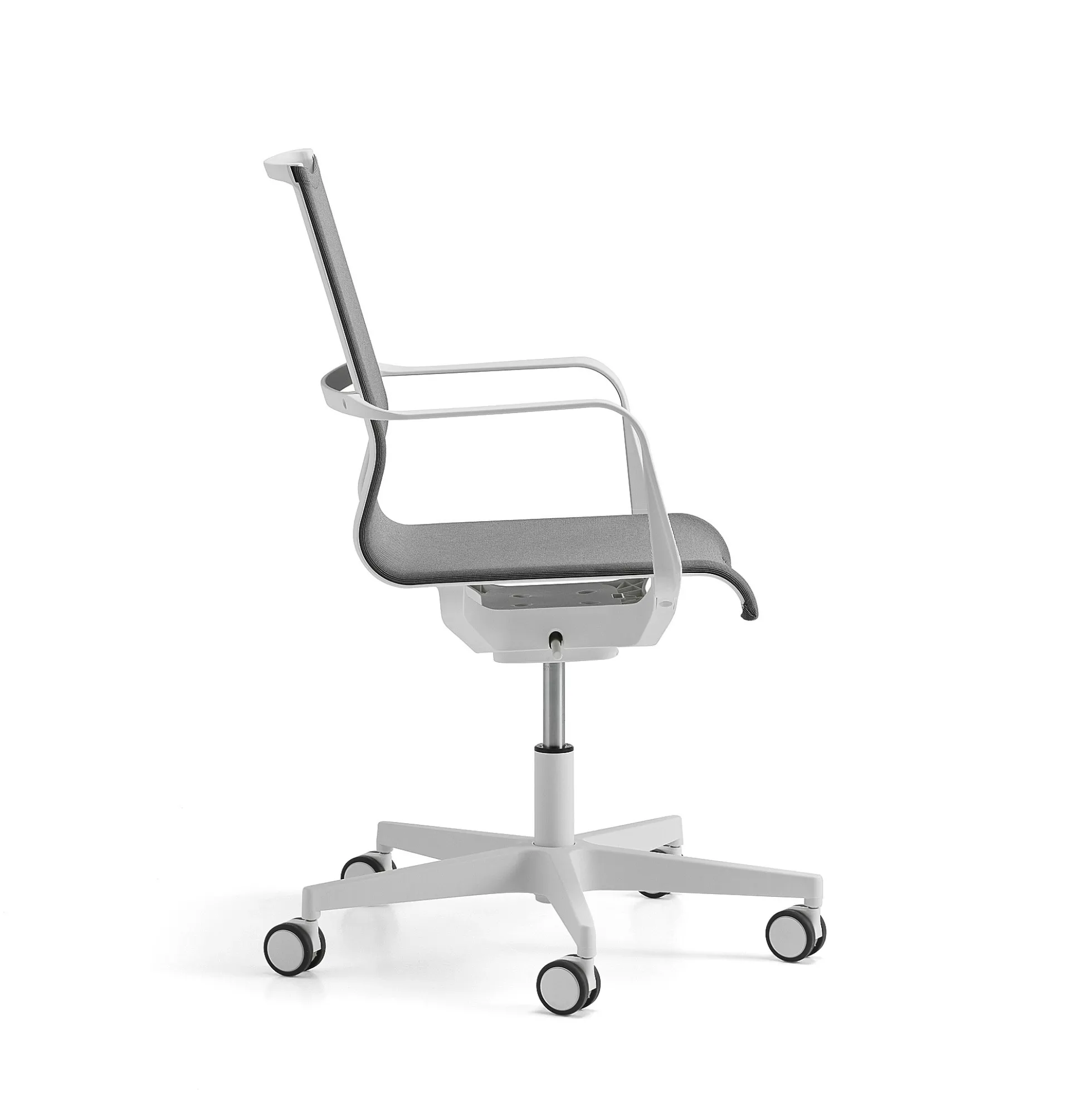 Neuvottelutuoli ENFIELD Valkoinen/taupe