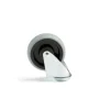 Nivelpyörä 100x32 mm, massivikumi, 90 kg, reiän koko: 10,2 mm